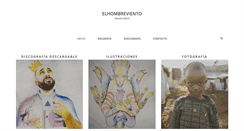 Desktop Screenshot of elhombreviento.com
